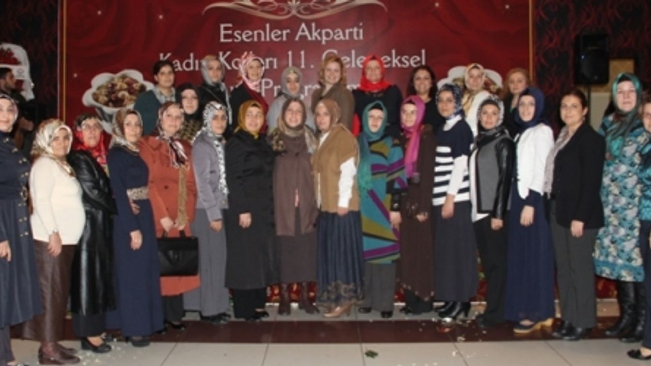Ak Parti  Esenler İlçe Kadın Kolları, bu yıl 11. sini yaptı