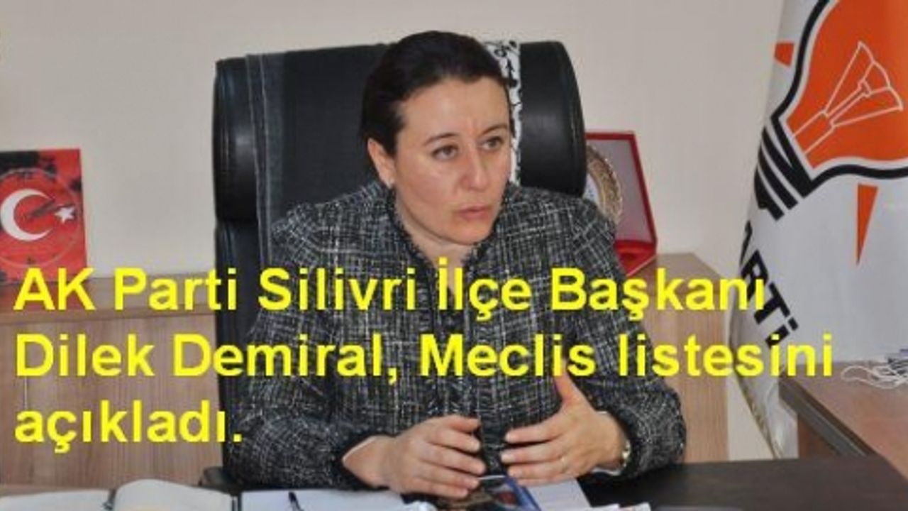 AK Parti Silivri'de Liste sürprizi 