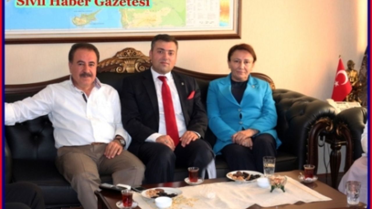 Ankara Milletvekili Nurdan Şanlı’ dan Başkan Gazi Şahin’e nezaket Ziyareti