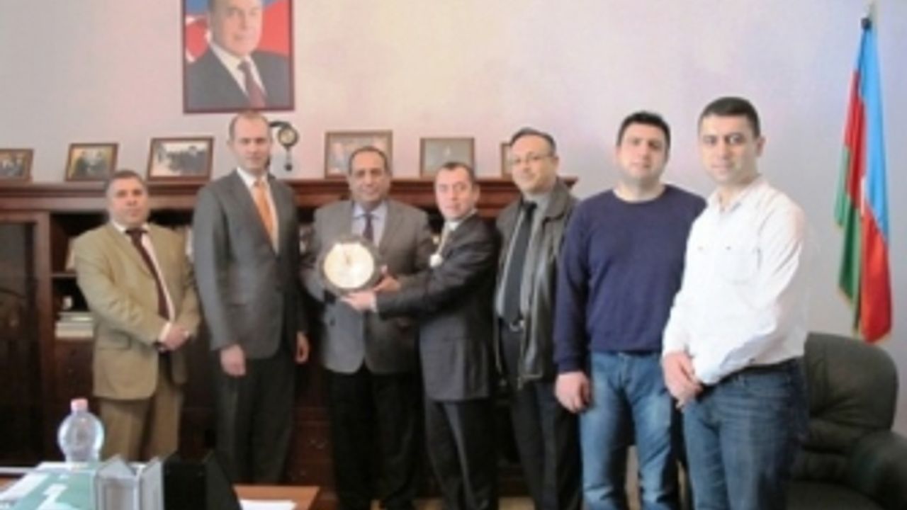 Azerbaycan Cumhuriyeti Budapeşte Büyükelçisi Dr.Vilayat Guliyev'e TÜMİŞAD’ DAN İadei Ziyaret.