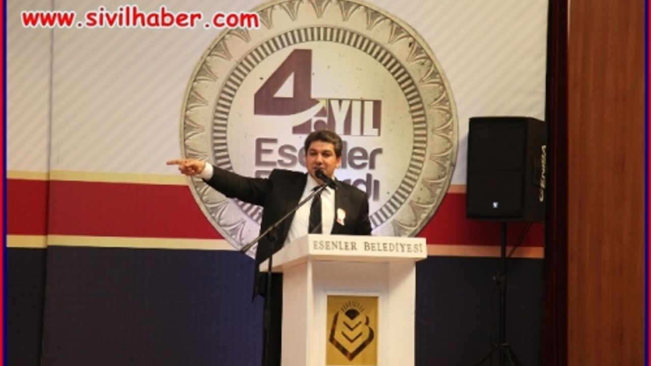Esenler Belediye Başkanı Mehmet Tevfik Göksu, göreve gelişinin 4. yılında Esenler halkına hesap verdi.