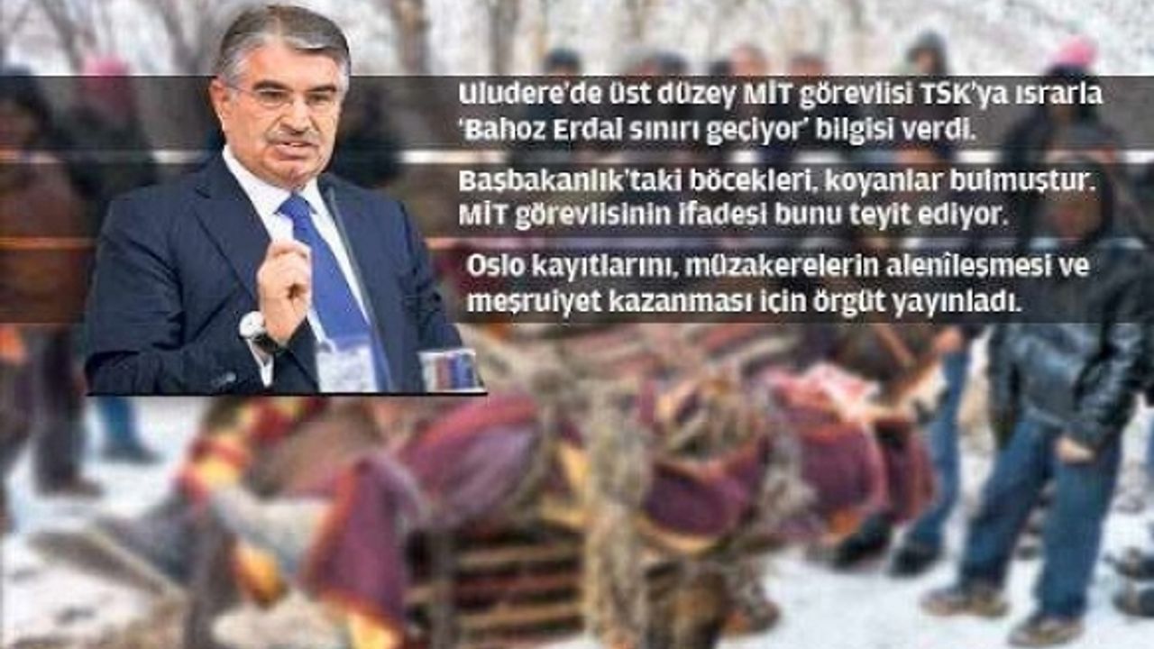 Eski içişleri Bakanı Şahin'den flaş açıklamalar: Uludere ile TSK'ya, böcek ile Emniyet'e tezgâh kuruldu