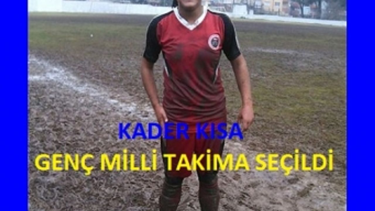 FATİH VATANSPOR BAYAN FUTBOLCUYA MİLLİ DAVET