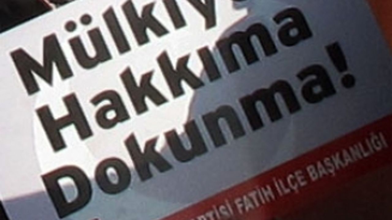 Fatih'te İmar itirazlarına dava açma hakkı son tarihi 13 Mart