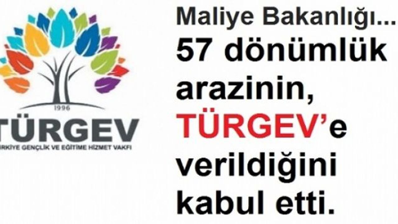 Gayrimenkul zengini olan ve kaçak inşaatlar yapan, adı BİLAL ERDOĞAN ile özdeşleşen TÜRGEV 