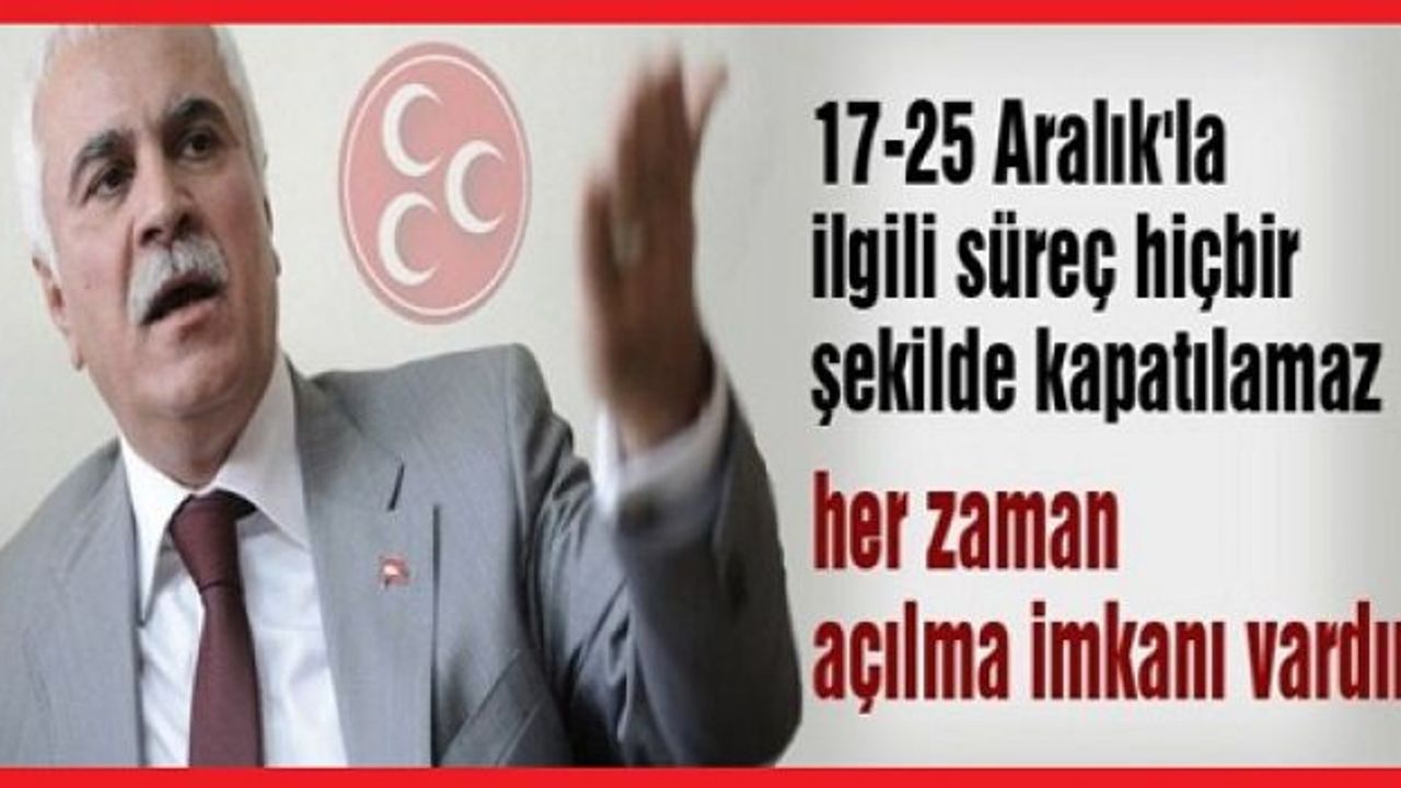 Koray Aydın: 17-25 Hiç Bir Şekilde Kapatılamaz !