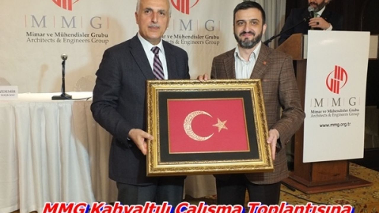 MMG Kahvaltılı Çalışma Toplantısına İst.Valisi Hüseyin Avni Mutlu Konuk Oldu