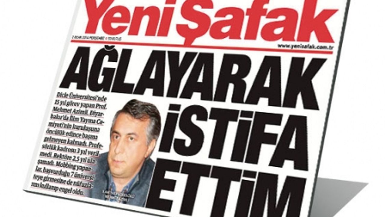 Peygamberimize hakaret eden profesörü, Hizmet'e vurmak için manşet yaptılar