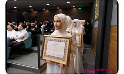 Öğrenciler icazetle taçlandı