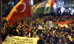 İsrail Başkonsolosluğu önünde Özgürlük Filosu ve Gazze eylemi