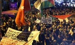 İsrail Başkonsolosluğu önünde Özgürlük Filosu ve Gazze eylemi