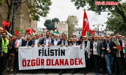 İstanbul'da yüz binlerin katılımıyla tarihi Gazze yürüyüşü