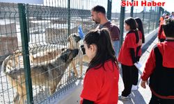 Kutludüğün Hayvan Barınağı Öğrencileri Ağırladı