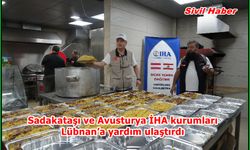 Sadakataşı ve Avusturya İHA kurumları Lübnan’a yardım ulaştırdı