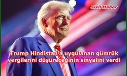 Trump Hindistan'a uygulanan gümrük vergilerini düşüreceğinin sinyalini verdi