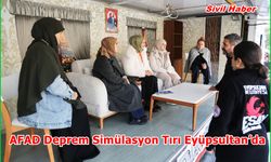 AFAD Deprem Simülasyon Tırı Eyüpsultan’da