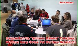 Eyüpsultan’da “Sıfırıncı Dakika” Çalıştayı: Afetlere Karşı Ortak Yol Haritası Belirlendi