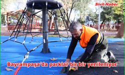Bayrampaşa’da parklar bir bir yenileniyor