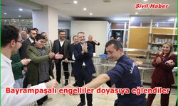 Bayrampaşalı engelliler doyasıya eğlendiler