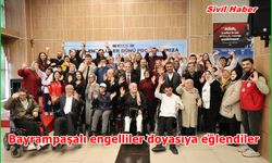 Bayrampaşalı engelliler doyasıya eğlendiler