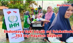 Endonezya’daki büyük sel felaketinde 753 kişi hayatını kaybetti