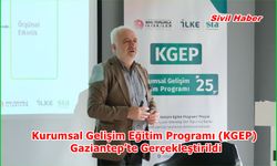 Kurumsal Gelişim Eğitim Programı (KGEP) Gaziantep’te Gerçekleştirildi