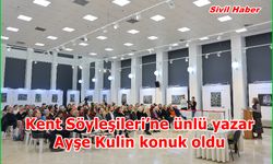 Kent Söyleşileri’ne ünlü yazar Ayşe Kulin konuk oldu