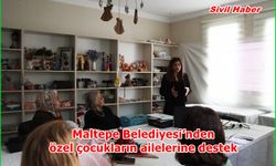 Maltepe Belediyesi’nden özel çocukların ailelerine destek