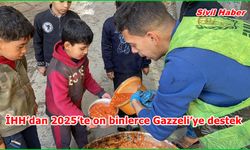 İHH’dan 2025’te on binlerce Gazzeli’ye destek
