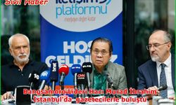 Bangsamoro Lideri Hacı Murad İbrahim İstanbul'da gazetecilerle buluştu