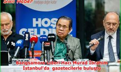 Bangsamoro Lideri Hacı Murad İbrahim İstanbul'da gazetecilerle buluştu