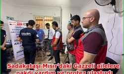 Sadakataşı Mısır’daki Gazzeli ailelere nakdi yardım ve protez ulaştırdı