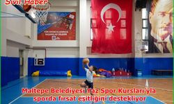 Maltepe Belediyesi Yaz Spor Kursları’yla sporda fırsat eşitliğini destekliyor