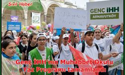 Genç İHH’nın Muhabbet Okulu Yaz Programı tamamlandı