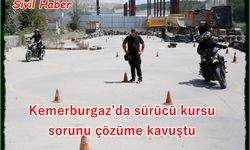 Kemerburgaz’da sürücü kursu sorunu çözüme kavuştu