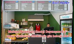 Maltepe Belediyesi Emekli Dayanışma Evi” uygun fiyatlarıyla emeklilerin göz bebeği oldu