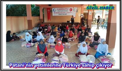 Patani’nin yetimlerine Türkiye sahip çıkıyor