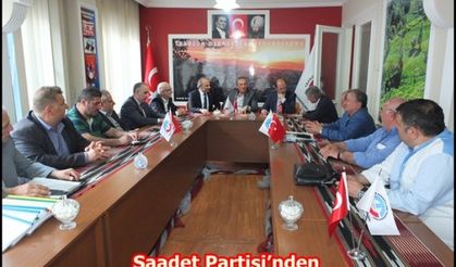 Saadet Partisi’nden Trabzon Dernekler Federasyonu’na ziyaret