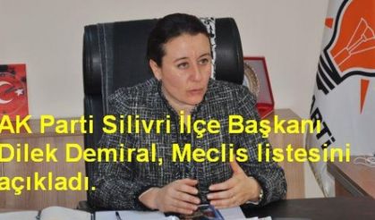 AK Parti Silivri'de Liste sürprizi 