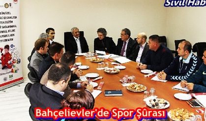 Bahçelievler'de Spor Şûrası yapıldı