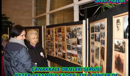 ÇANAKKALE OBJELERİ SERGİSİ PAZAR AKŞAMINA KADAR LEYLA GENCER’DE