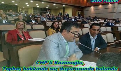 CHP’li Kazanoğlu,  Kadir Topbaş hakkında suç duyurusunda bulundu