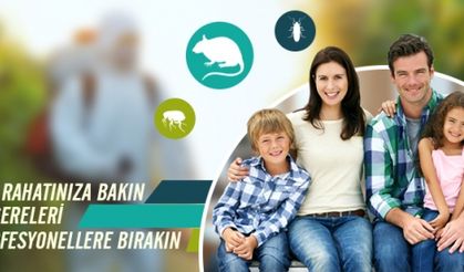 Ekonomik ve Garantili ilaçlama Hizmeti