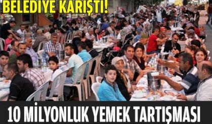 Esenyurt Belediyesi'nde yemek faturası tartışması