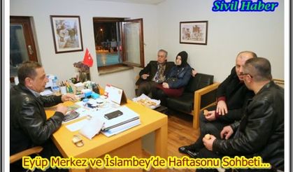 Eyüp Merkez ve İslambey’de Haftasonu Sohbeti…
