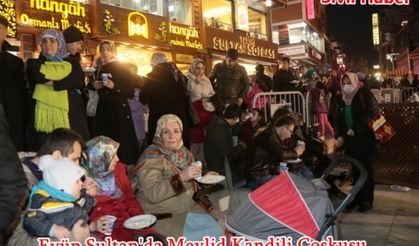 Eyüp Sultan’da Mevlid Kandili Coşkusu