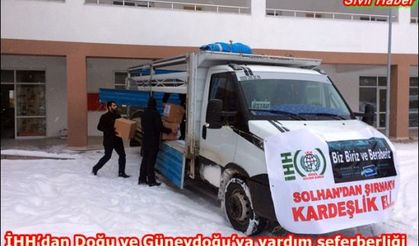 İHH’dan Doğu ve Güneydoğu’ya yardım seferberliği