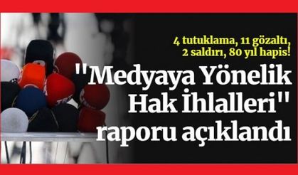 "Medyaya Yönelik Hak İhlalleri" raporu açıklandı