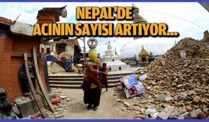 Nepal'de ölü sayısı 5 bine yaklaştı