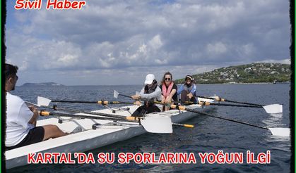 KARTAL’DA SU SPORLARINA YOĞUN İLGİ
